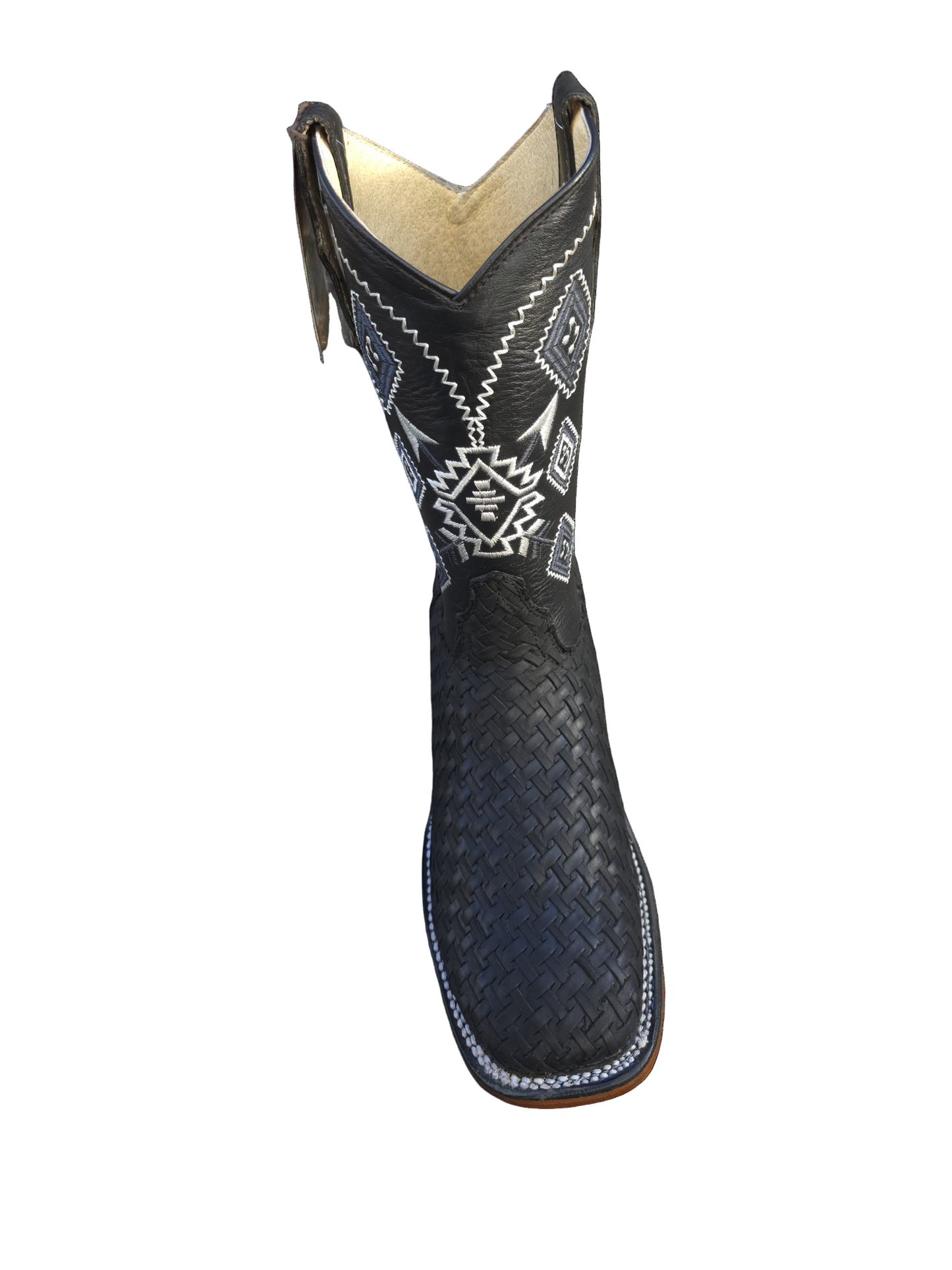 BOTAS DE PETATILLO COLOR NEGRO (potrillo salvaje)