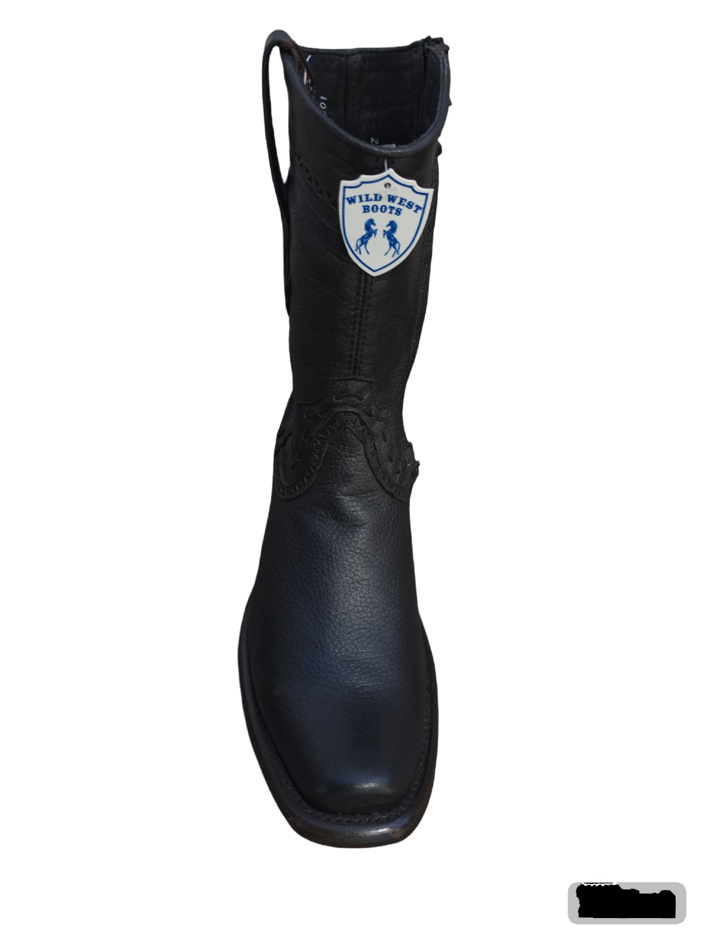 DUBAI BOOT SHORT DEER BLACKT (WILD WEST BOOTS)