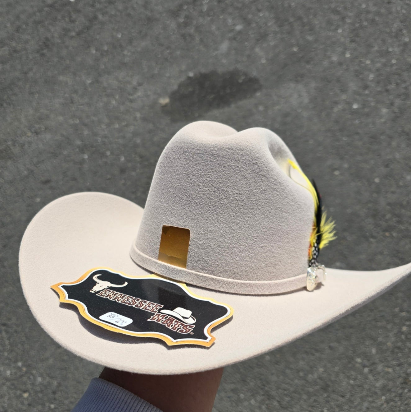 TEXANA (FELT HAT) TENNESSEE 100X JULION SILVER BELLY