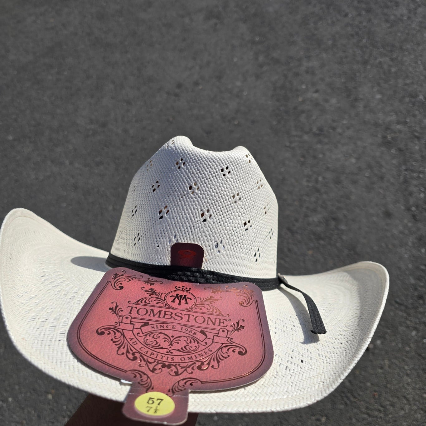 SOMBRERO TOMBSTONE 30X ROPER HUELLITAS