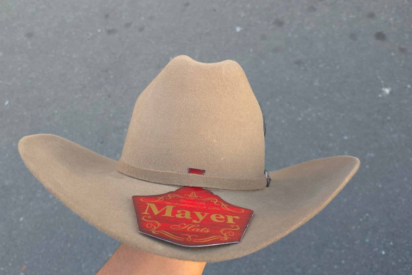 TEXANA (FELT HAT) MAYER 100X SINALOA COLOR BANANA