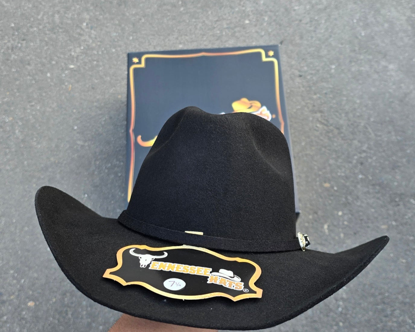 TEXANA (FELT HAT) TENNESSEE 6X INDIANA COLOR NEGRO