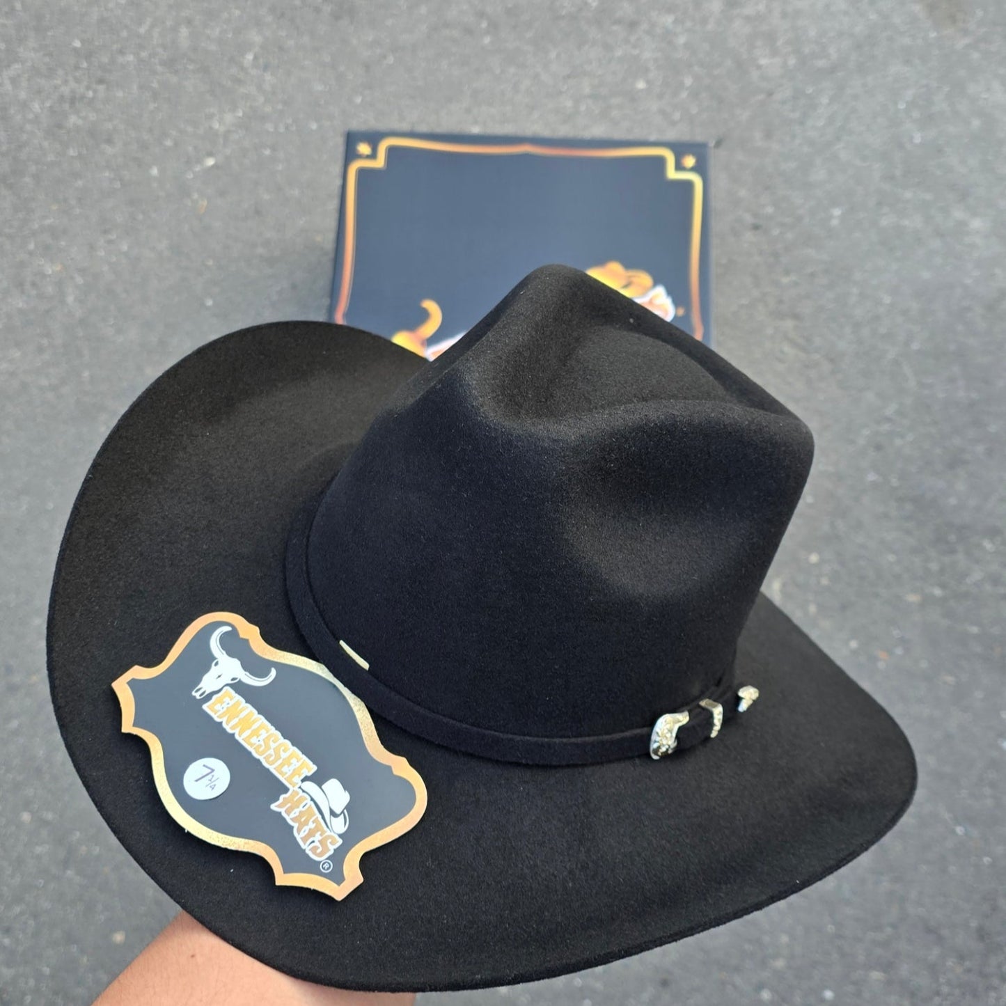 TEXANA (FELT HAT) TENNESSEE 6X INDIANA COLOR NEGRO