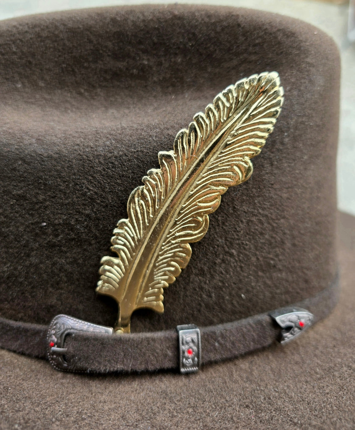 PLUMAS DE ALPACA PARA TEXANAS O SOMBRERO VAQUERO