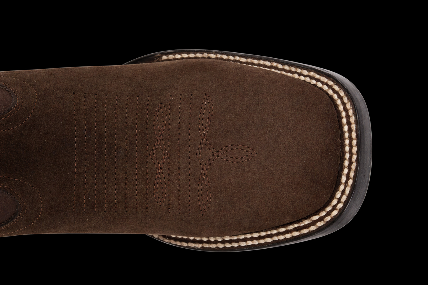 BOTAS VAQUERAS WILD WEST NOBUCK (GAMUZA) CAFE