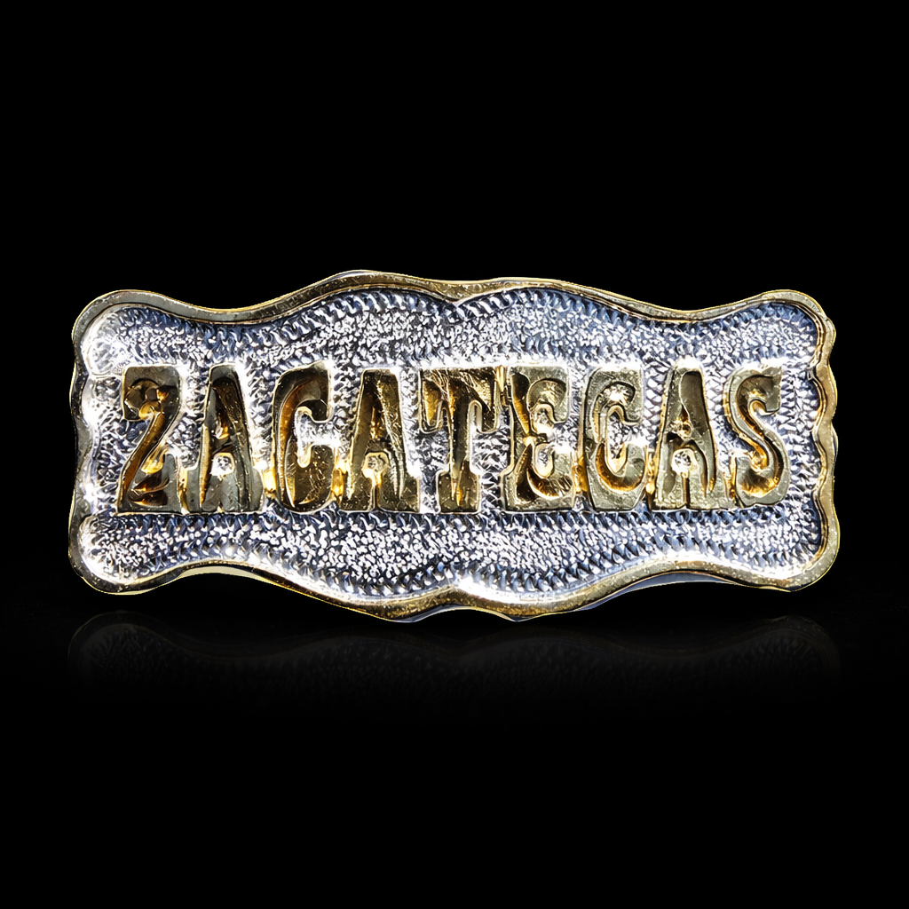 PLACA PARA SOMBREROS Y TEXANAS (ZACATECAS)