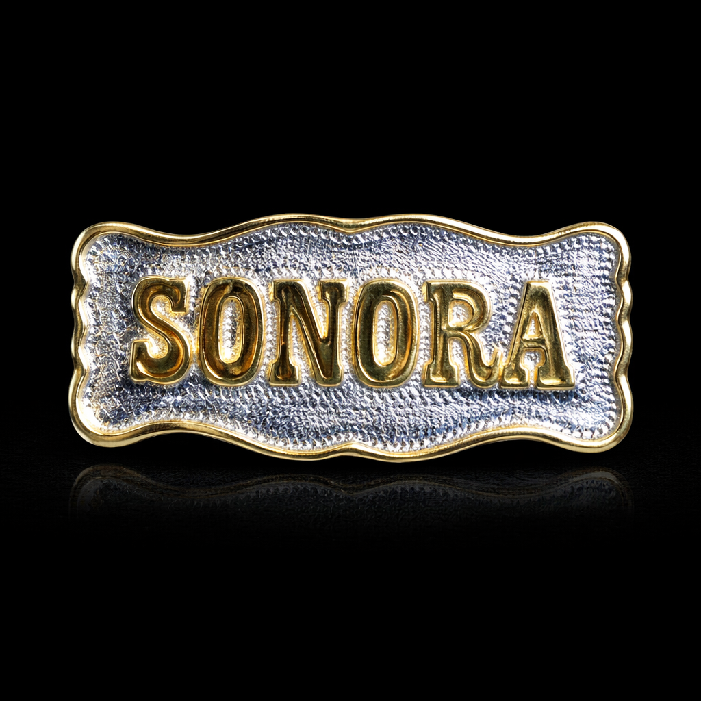 PLACA PARA SOMBREROS Y TEXANAS (SONORA)