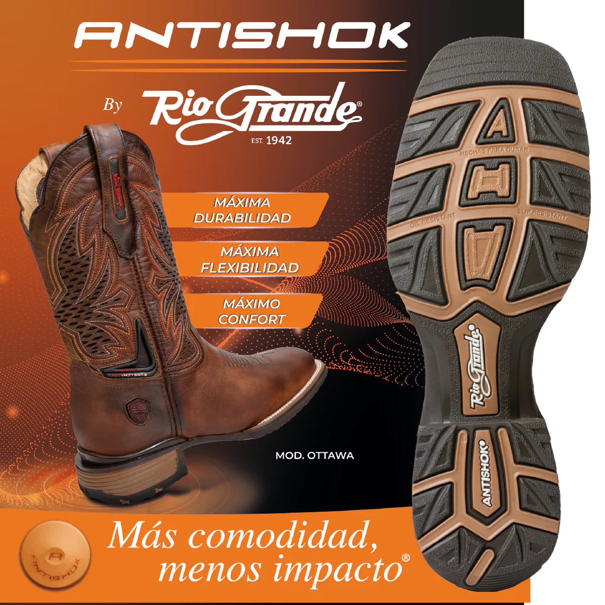 BOTA RIO GRANDE SHELBY-SH-01