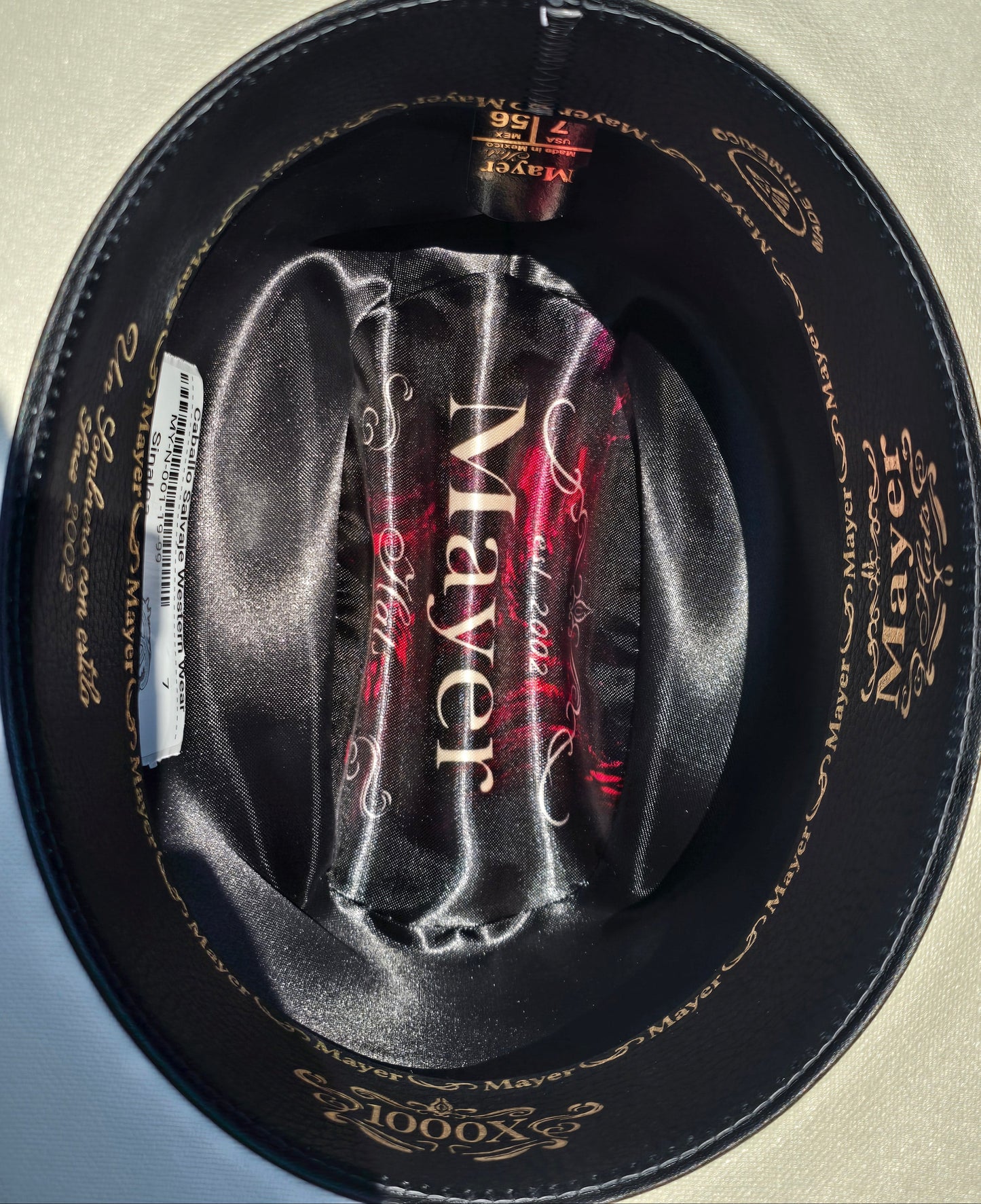 SOMBRERO 1000X FANTASMA TELAR (MAYER HATS)
