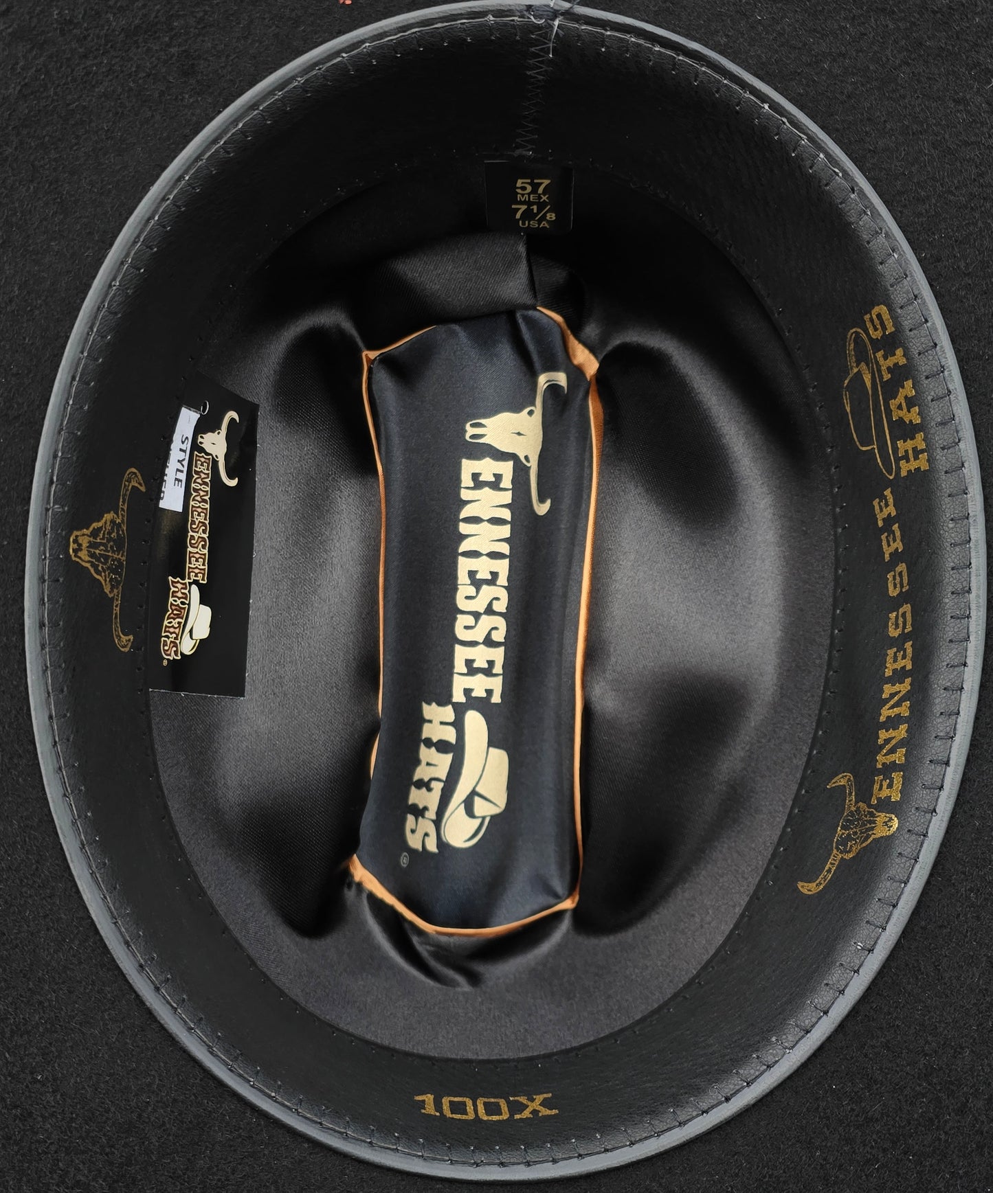 TEXANA (FELT HAT) TENNESSEE 100X PANTER NEGRA