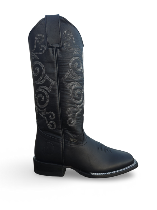 BOTAS VAQUERA REYME NEGRA PARA DAMA