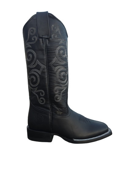 BOTAS VAQUERA REYME NEGRA PARA DAMA