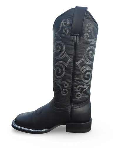 BOTAS VAQUERA REYME NEGRA PARA DAMA