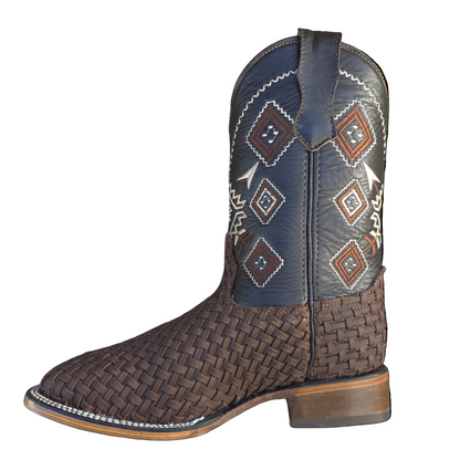 BOTAS DE PETATILLO COLOR CAFE (potrillo salvaje)