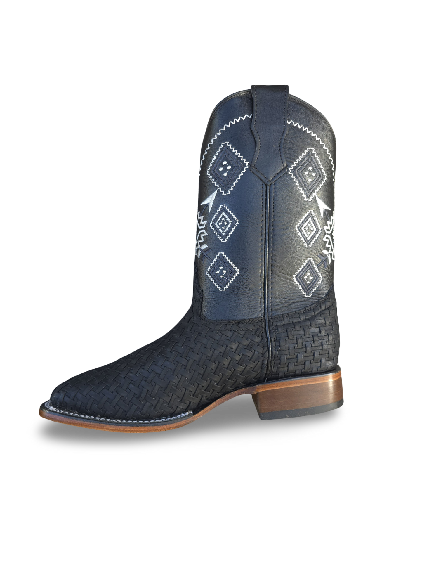 BOTAS DE PETATILLO COLOR NEGRO (potrillo salvaje)
