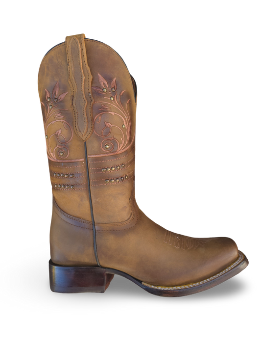 El General WOMEN'S Rodeo Boots - CRAZY MIEL