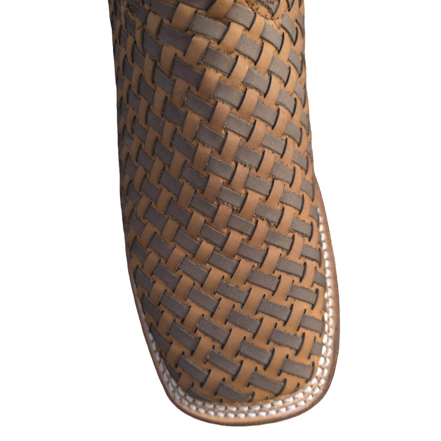 RED DIAMOND PETATILLO BOOT (BROWN) Wide Square Toe Cowboy Boot