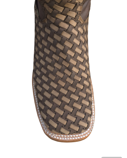RED DIAMOND PETATILLO BOOT (MIEL) Wide Square Toe Cowboy Boot