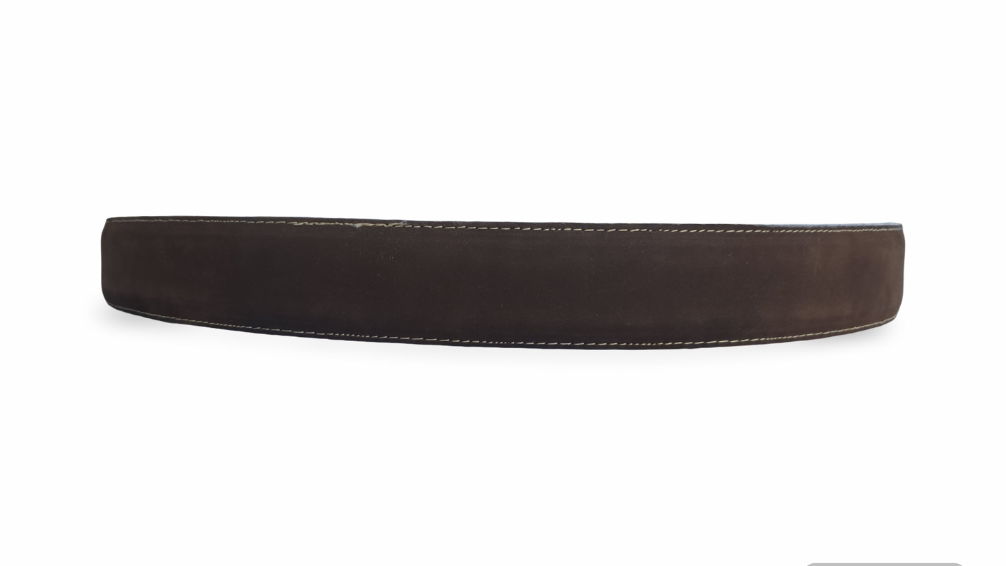 Cinto Vaquero Nobuck (Gamusa) Color Cafe/Chocolate