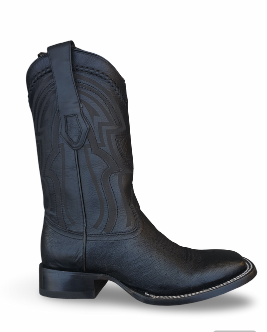BOTAS VAQUERAS WILD WEST (PANZA DE AVESTRUZ) NEGRA