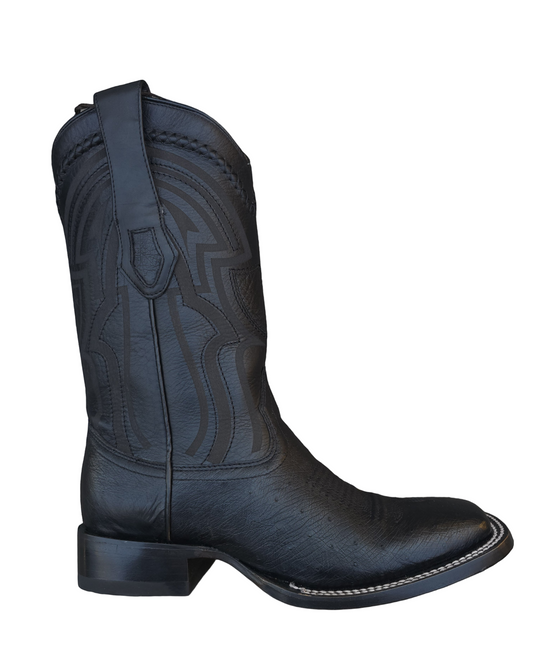 BOTAS VAQUERAS WILD WEST (PANZA DE AVESTRUZ) NEGRA