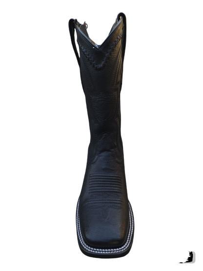 BOTAS VAQUERAS WILD WEST (PANZA DE AVESTRUZ) NEGRA