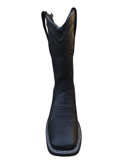 BOTAS VAQUERAS WILD WEST (PANZA DE AVESTRUZ) NEGRA