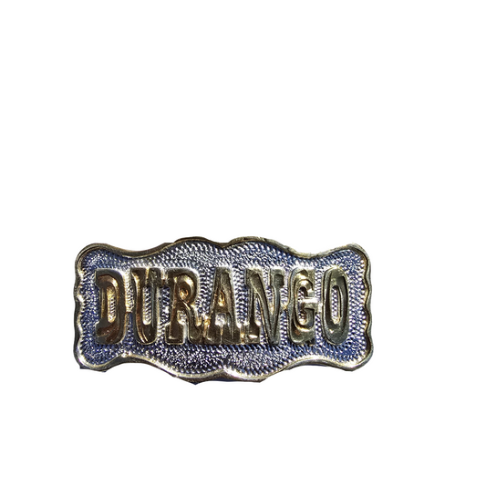 PLACA PARA SOMBREROS Y TEXANAS (DURANG0)