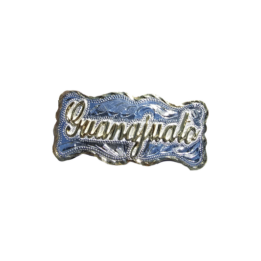 PLACA PARA SOMBREROS Y TEXANAS (GUANAJUATO)