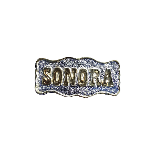PLACA PARA SOMBREROS Y TEXANAS (SONORA)