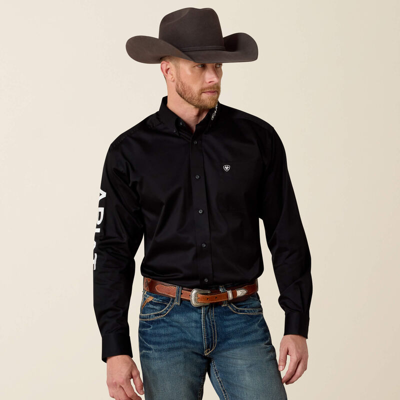 Ariat Men's Team Logo Twill Classic Fit Shirt