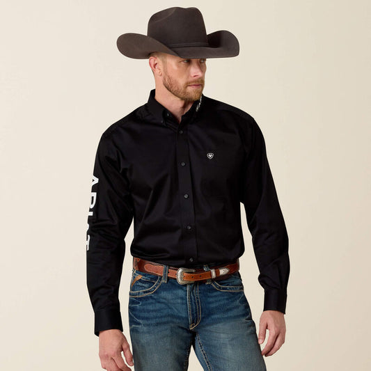 Ariat Men's Team Logo Twill Classic Fit Shirt
