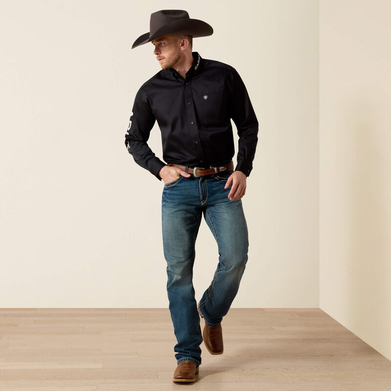 Ariat Men's Team Logo Twill Classic Fit Shirt