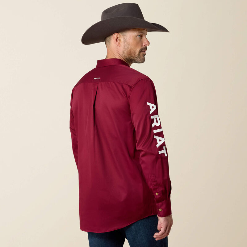 Ariat Men's Team Logo Twill Classic Fit Shirt