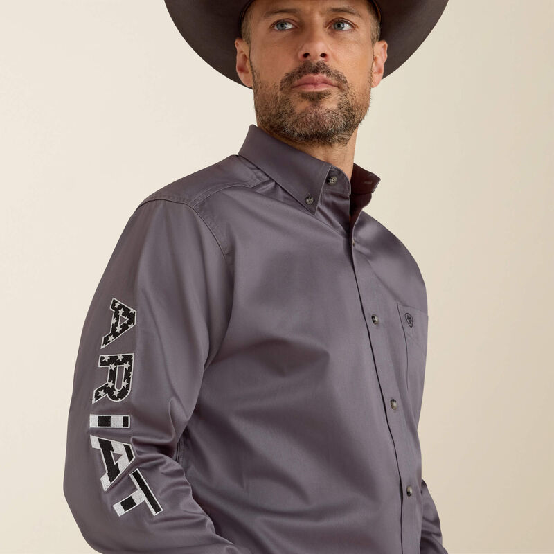 Ariat Men's Team Logo Twill Classic Fit Shirt