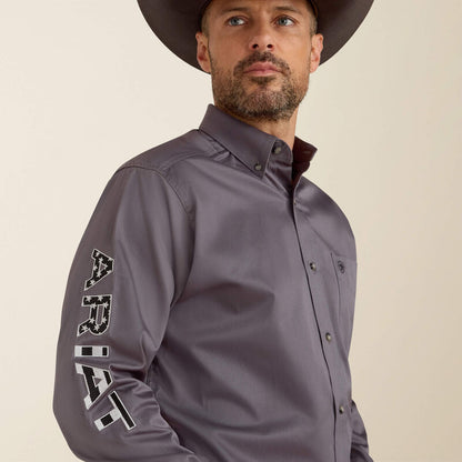 Ariat Men's Team Logo Twill Classic Fit Shirt