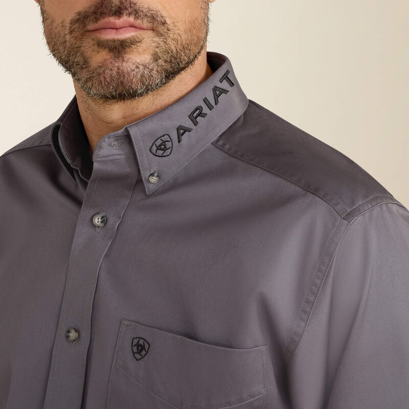 Ariat Men's Team Logo Twill Classic Fit Shirt