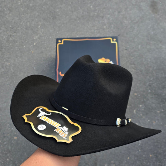 TEXANA (FELT HAT) TENNESSEE 6X INDIANA COLOR NEGRO