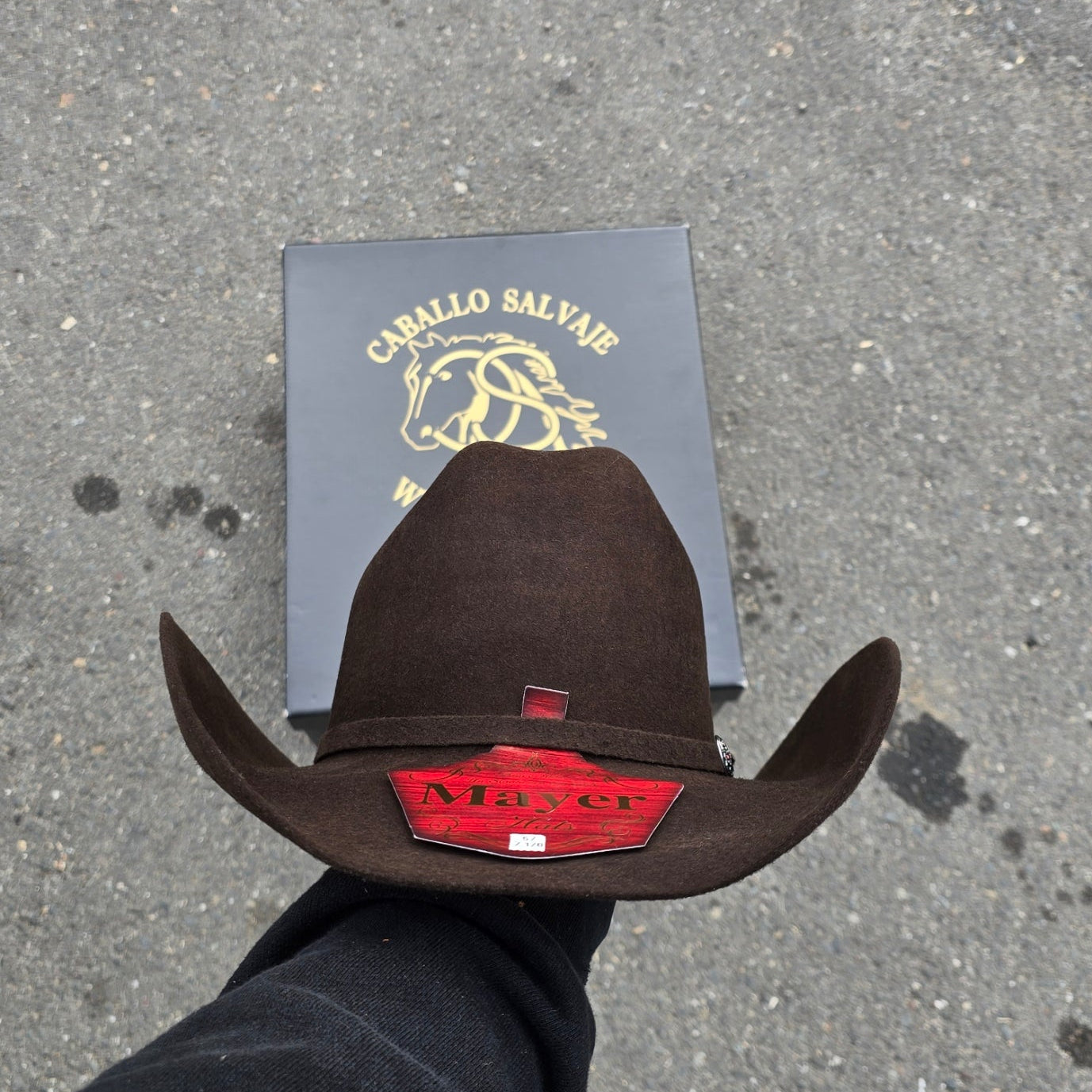 TEXANA (FELT HAT) MAYER 100X LAGOS COLOR CHOCOLATE