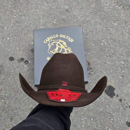 TEXANA (FELT HAT) MAYER 100X LAGOS COLOR CHOCOLATE
