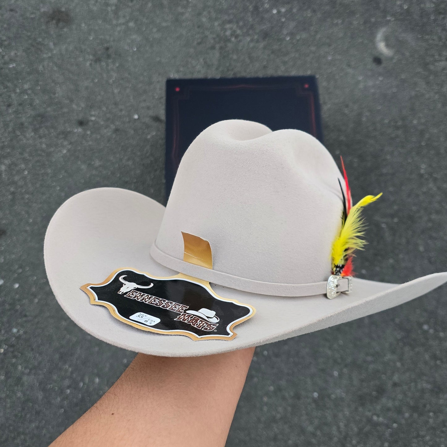 TEXANA (FELT HAT) TENNESSEE 100X JULION SILVER BELLY