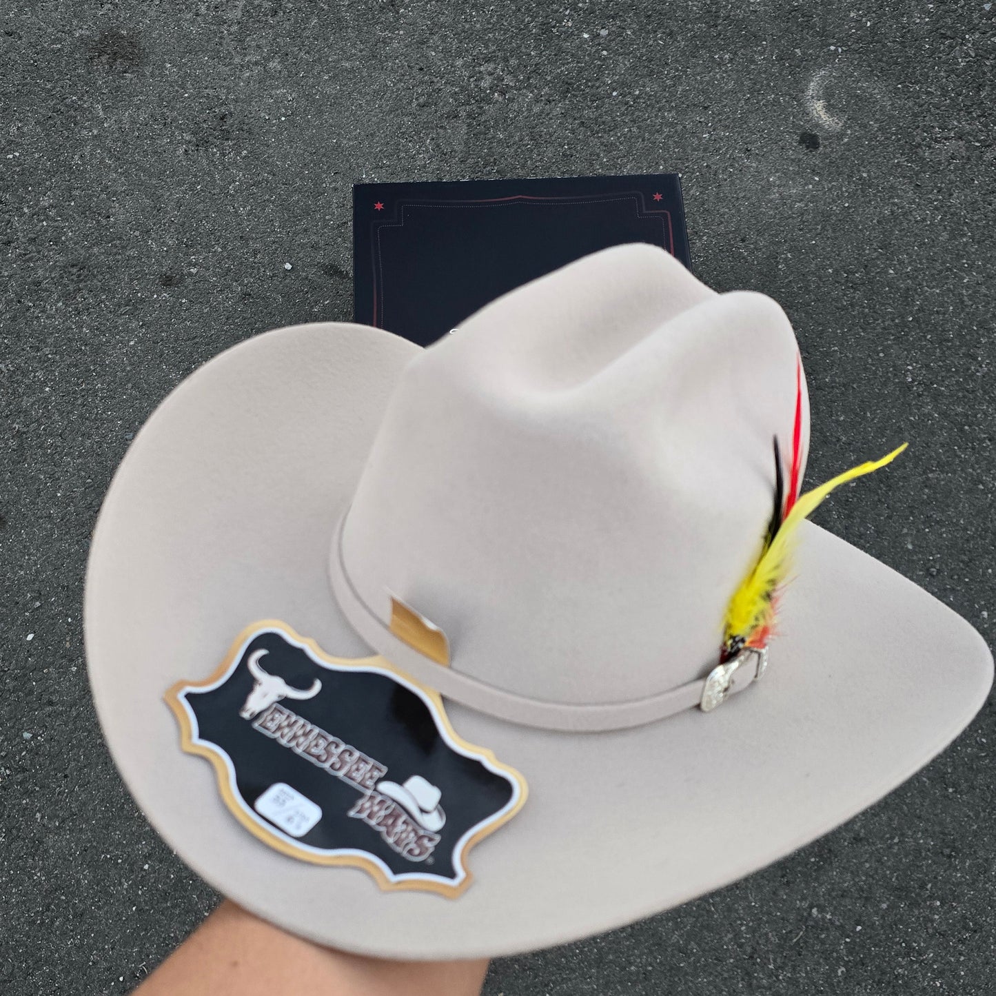 TEXANA (FELT HAT) TENNESSEE 100X JULION SILVER BELLY