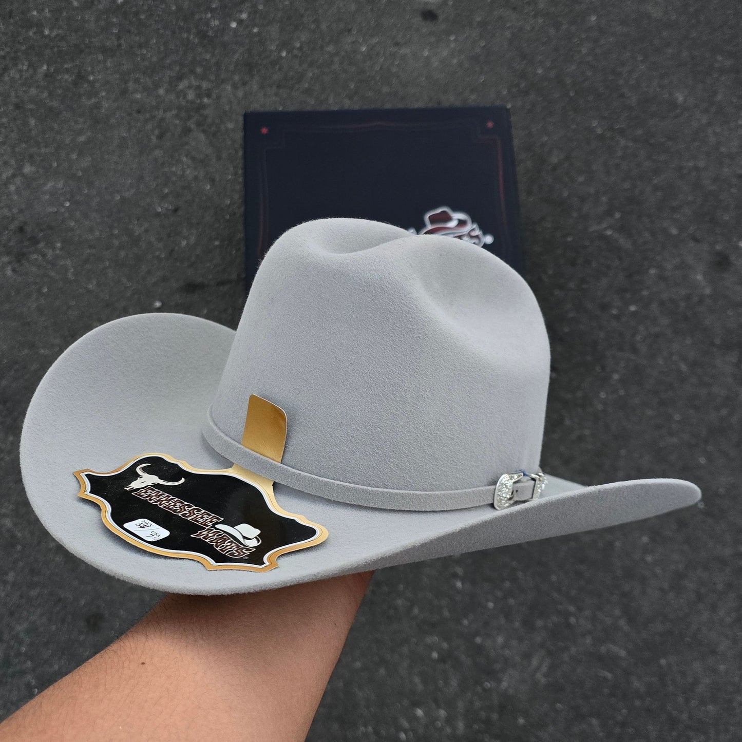 TEXANA (FELT HAT) TENNESSEE 100X JULION SILVER GREY