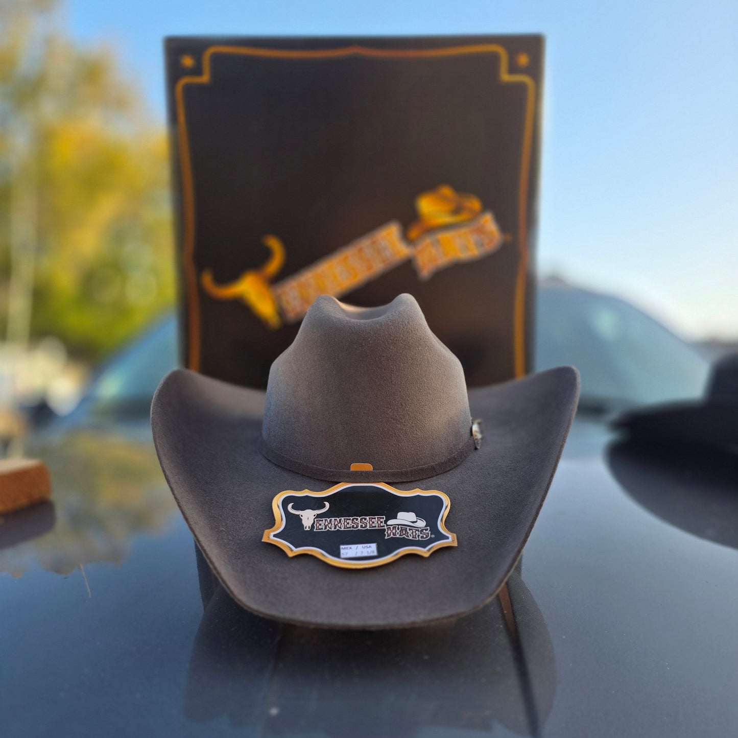 TEXANA (FELT HAT) TENNESSEE 100X MAVERICK COLOR GRANITE