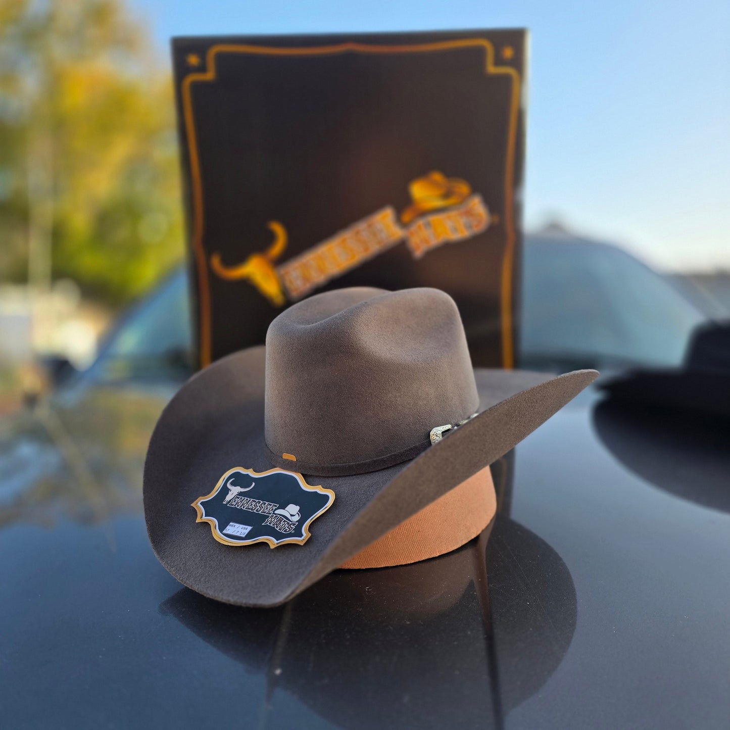TEXANA (FELT HAT) TENNESSEE 100X MAVERICK COLOR GRANITE