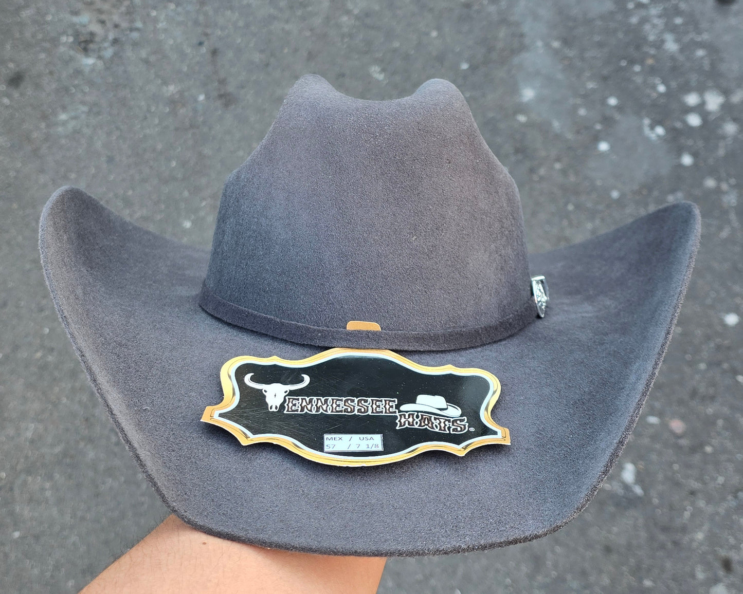 TEXANA (FELT HAT) TENNESSEE 100X MAVERICK COLOR GRANITE