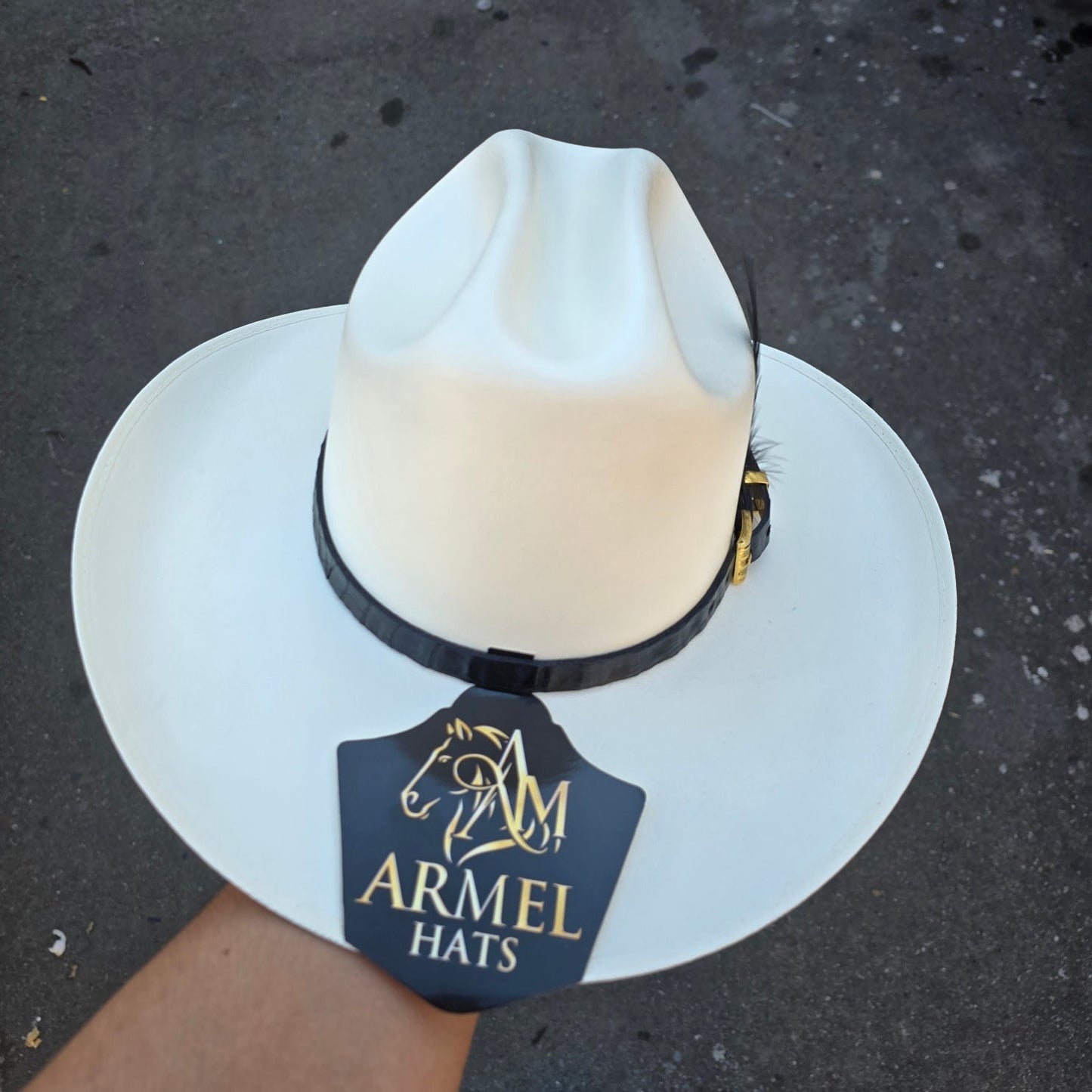 SOMBRERO SINALOA ARMEL Caimán Negro 5,000X