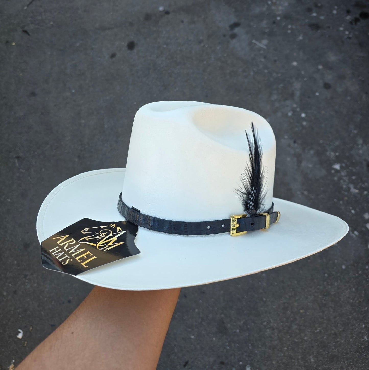 SOMBRERO SINALOA ARMEL Caimán Negro 5,000X