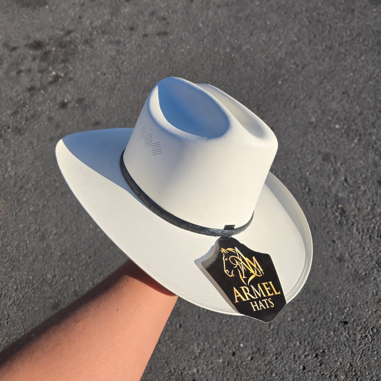 SOMBRERO SINALOA ARMEL HATS Avestruz Negro 5,000X