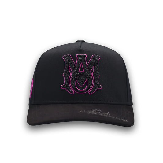 BIG BOSS HATS AMR PURPLE CRYSTALS